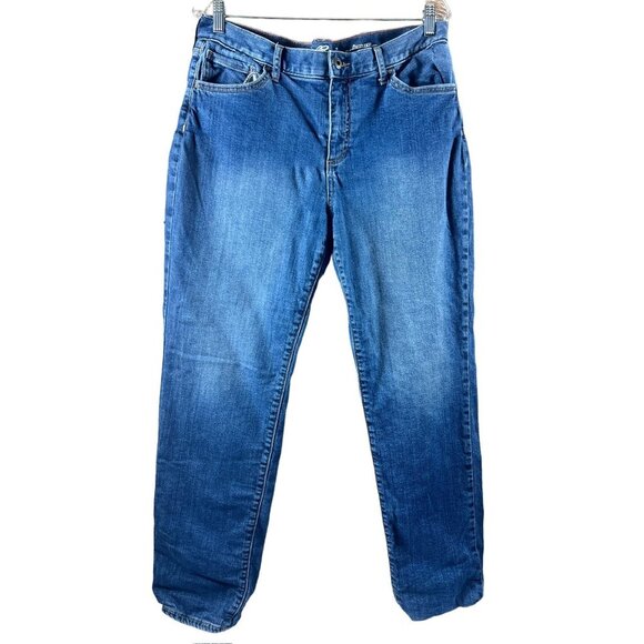 Eddie Bauer Women's Flannel Lined Jeans - Picture 1 of 8